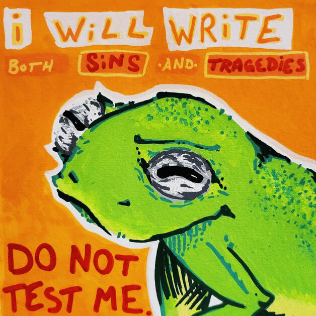 "Groomsbride Frog" - 3 x 3 inches